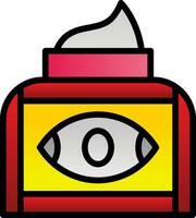 Eye Cream Vector Icon Design