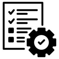 Compliance Automation Icon Audit and Compliance vector