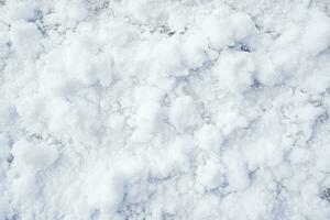recién caído nieve textura antecedentes con un prístino blanco apariencia foto