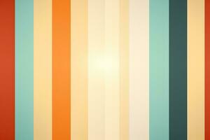 Abstract modern geometric background with retro vintage 70s style stripes lines photo