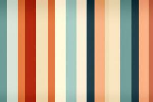 Abstract modern geometric background with retro vintage 70s style stripes lines photo