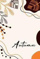 Autumn background. Thanksgiving Day. Harvest day. Abstract autumn. vector