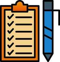 Checklist Vector Icon Design