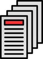 Notes Vector Icon Design