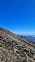 View from the cable car on Mount Teide on the Canary Island of Tenerife. video