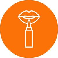 Lip Liner Vector Icon Design