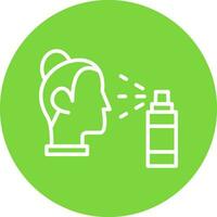 Face Mist Vector Icon Design