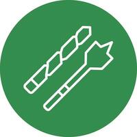 Drill bit Vector Icon Design