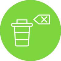 Delete Vector Icon Design