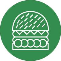 BLT Sandwich Vector Icon Design