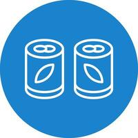 Sushi Roll Vector Icon Design