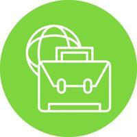 Briefcase Vector Icon Design