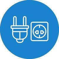 Power socket Vector Icon Design