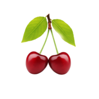 Cherries fruit no background png