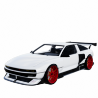 Supercar isolated 3d png