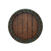 Round wooden board no background png