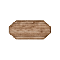 3d wooden board png