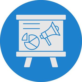 Presentation Vector Icon Design