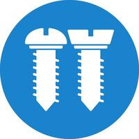 Screws Vector Icon Design