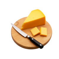 Cheese on table no background png