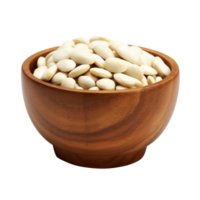 White beans no background png