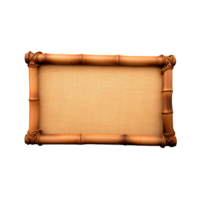 Bamboo board 3d object png