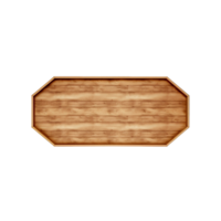 3d wooden board png