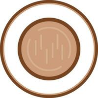 Log Vector Icon Design