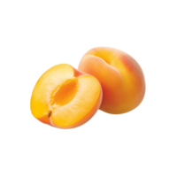 Apricot fruit no background png