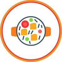 Seafood Chowder Vector Icon Design