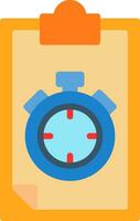 Alarm Clock Vector Icon Design