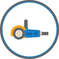 Angle grinder Vector Icon Design