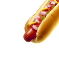 Hot dog american perfect for composition png