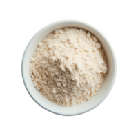 Flour in the bowl no background png