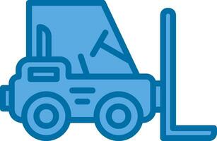 Forklift Vector Icon Design