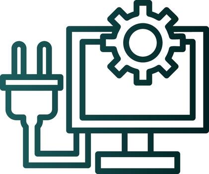 Setting Vector Icon Design