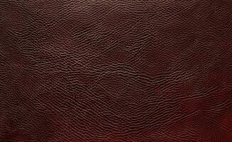 Brown leather texture background photo