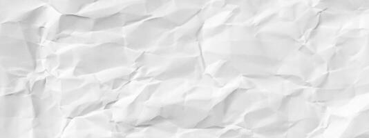 photo white crumpled paper texture background design space white tone