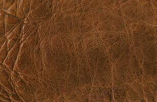 Brown leather texture background photo