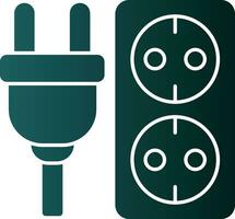 Electric socket Vector Icon Design