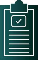 Checklist Vector Icon Design