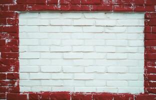 Brick wall background photo