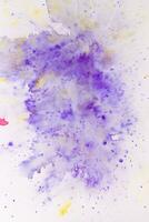 watercolor stain texture background photo