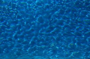 Blue water surface background photo