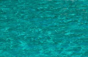 Blue water surface background photo