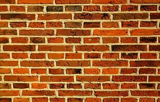 Brick wall background photo