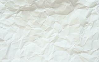 photo white crumpled paper texture background design space white tone