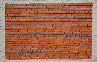 Brick wall background photo