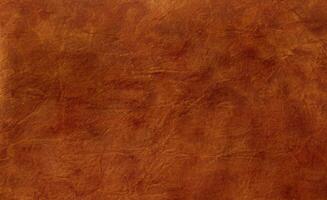 Brown leather texture background photo