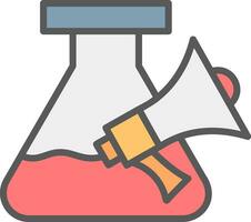 Test Tube Vector Icon Design